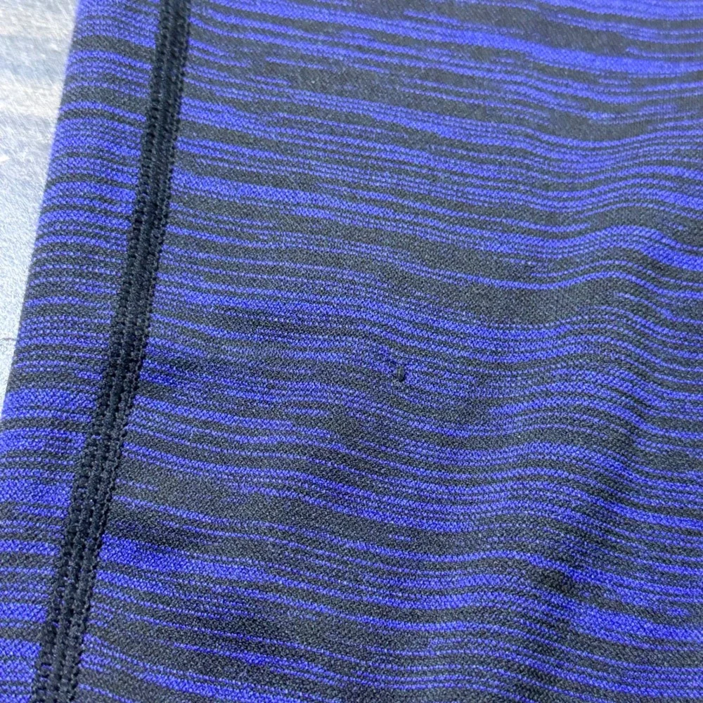 Lucky Brand‎ Purple Black Space Dye Athletic Yoga Running Leggings